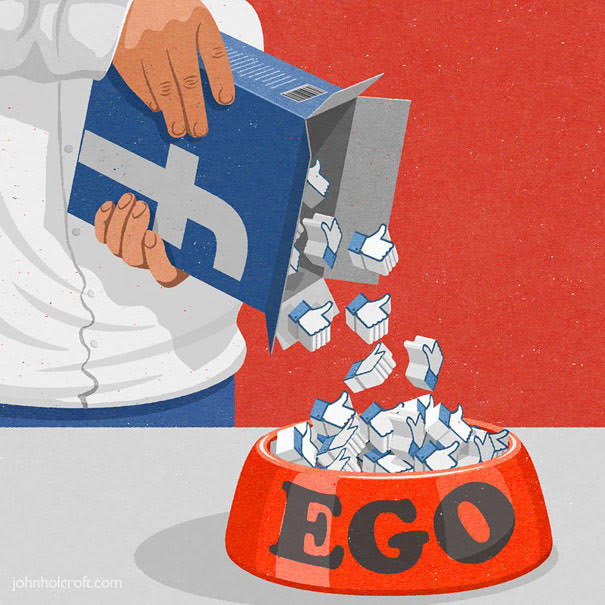 FB feeds your ego